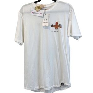 NWT Represent X Murked White Boxer Tee Size Medium